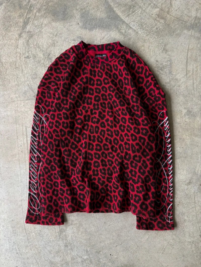 SIGNATURE SNOW LEOPARD THERMAL | RED