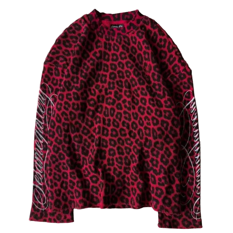 SIGNATURE SNOW LEOPARD THERMAL | RED