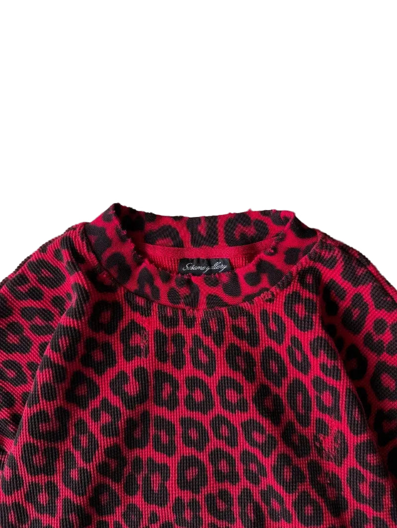 SIGNATURE SNOW LEOPARD THERMAL | RED